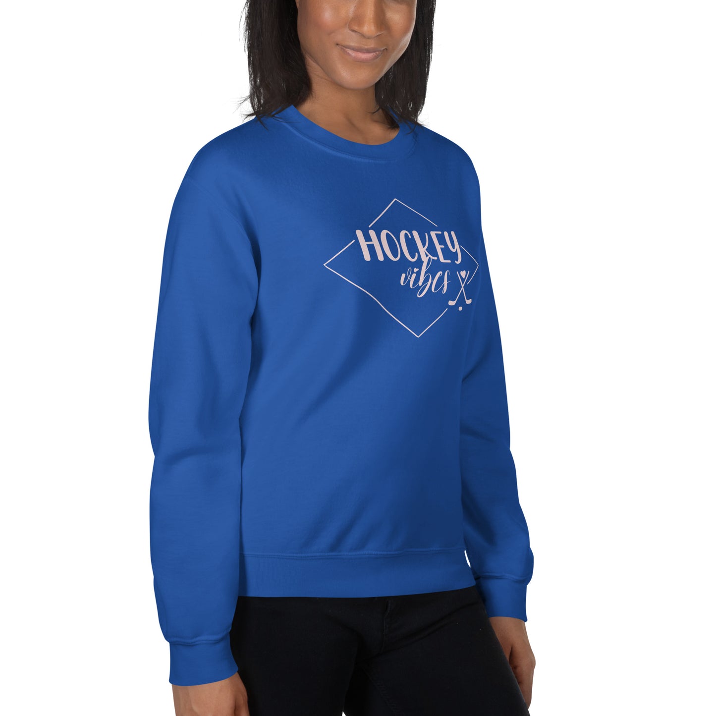 Hockey Vibes Crewneck Unisex Sweatshirt