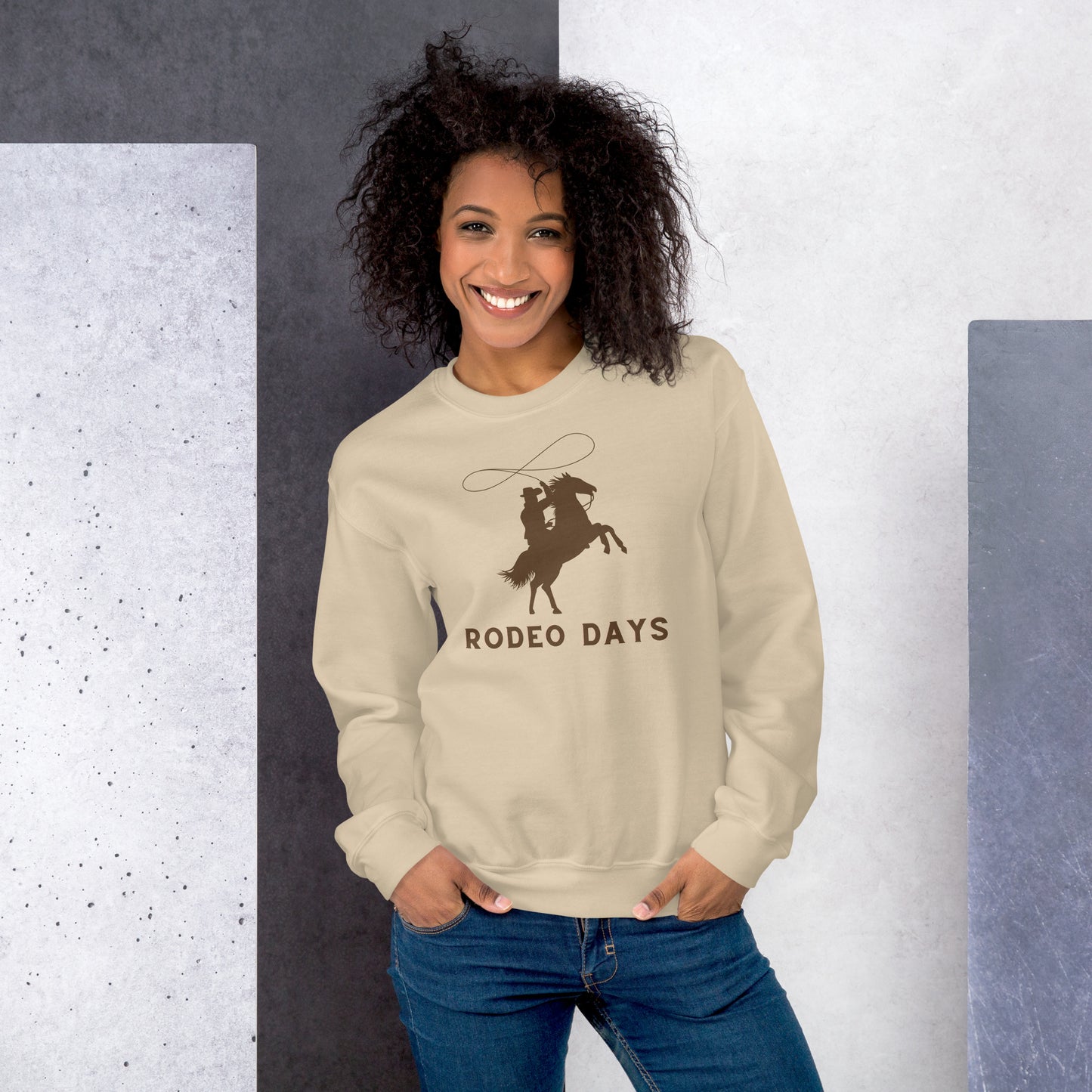 Rodeo Days Cowboy Unisex Sweatshirt