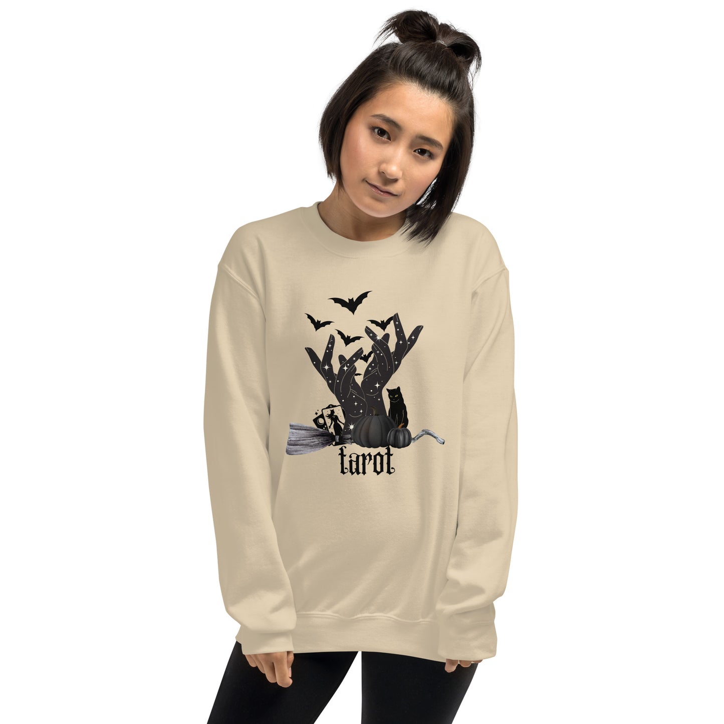 Halloween Tarot Reader Unisex Sweatshirt