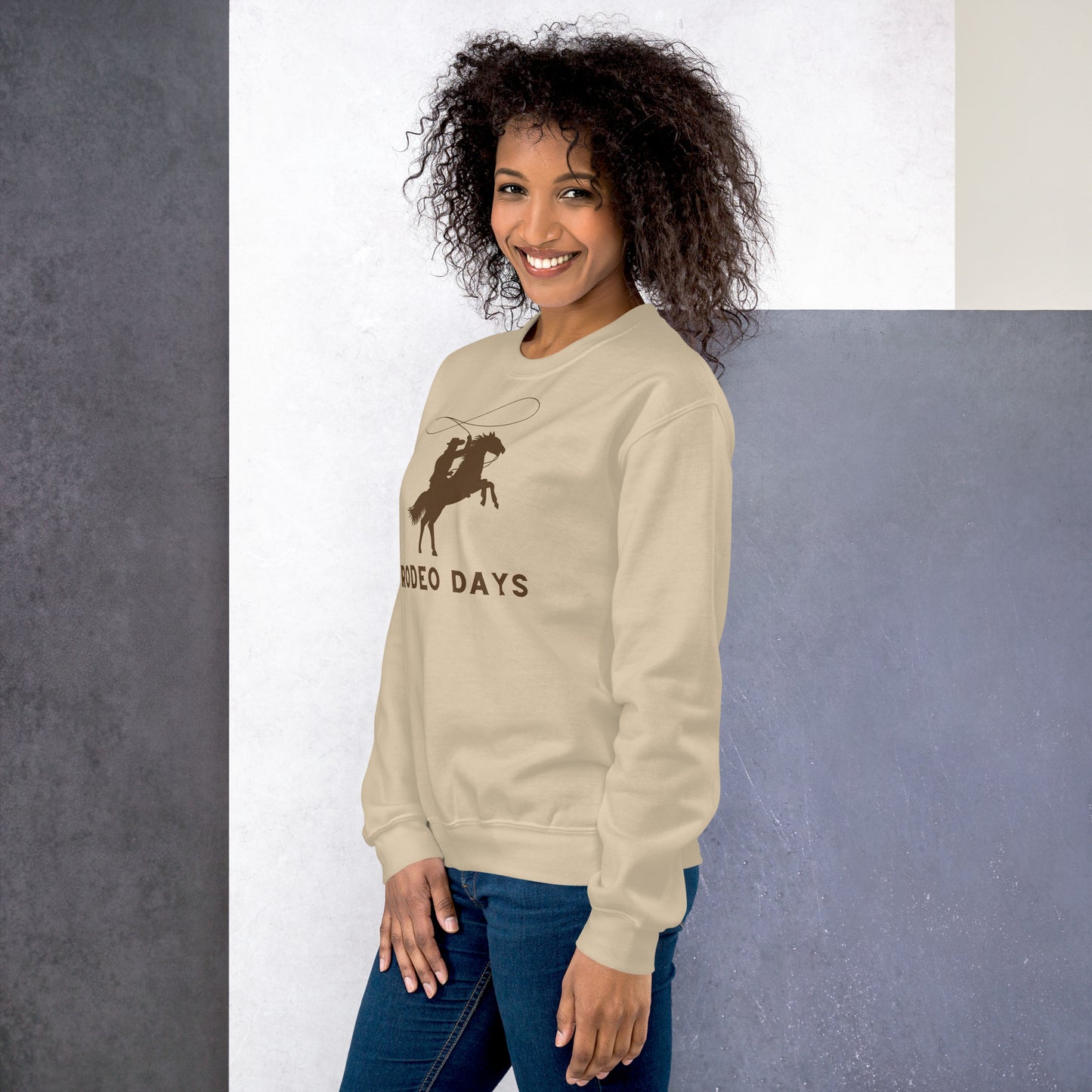 Rodeo Days Cowboy Unisex Sweatshirt
