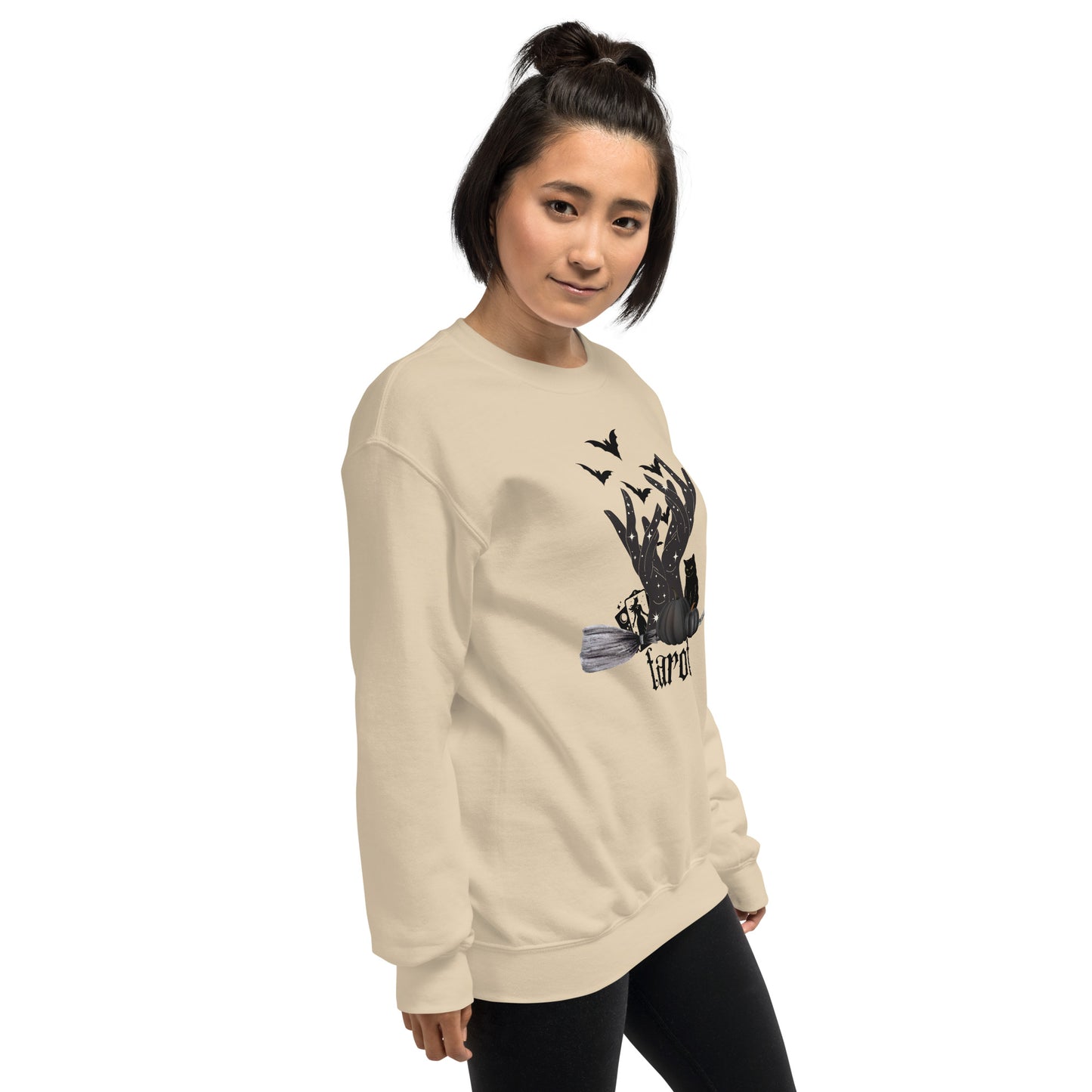 Halloween Tarot Reader Unisex Sweatshirt