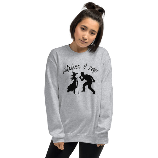 Witches and Rap Fall Halloween Unisex Sweatshirt