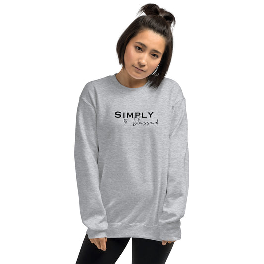 Simply Blessed Unisex Sweatshirt