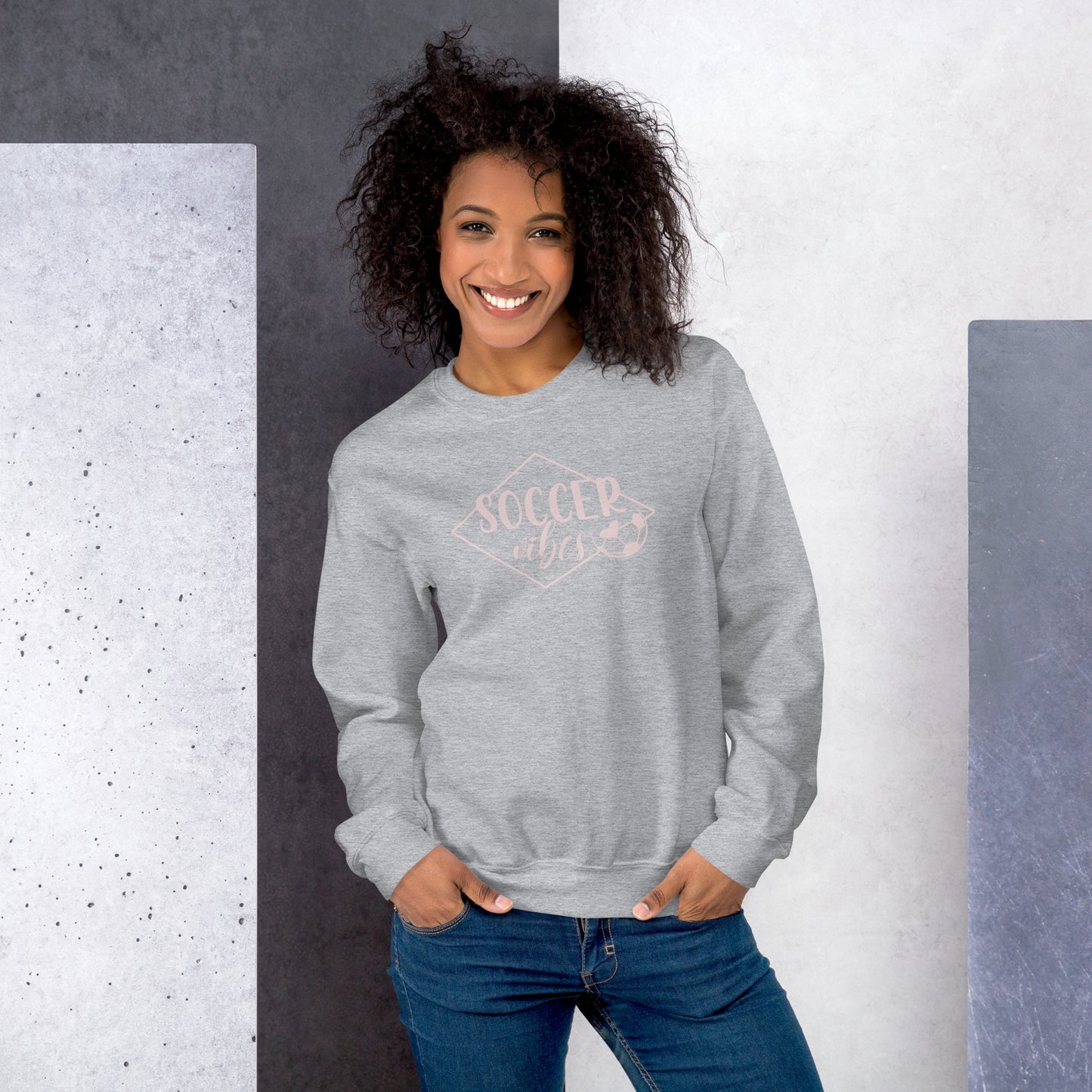 Soccer Vibes Unisex Sweatshirt