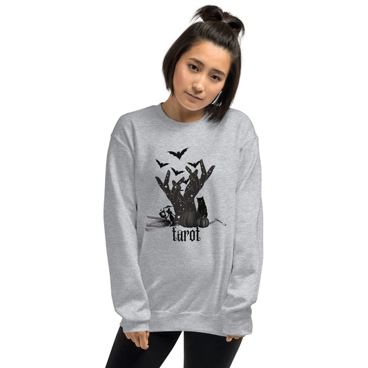 Halloween Tarot Reader Unisex Sweatshirt