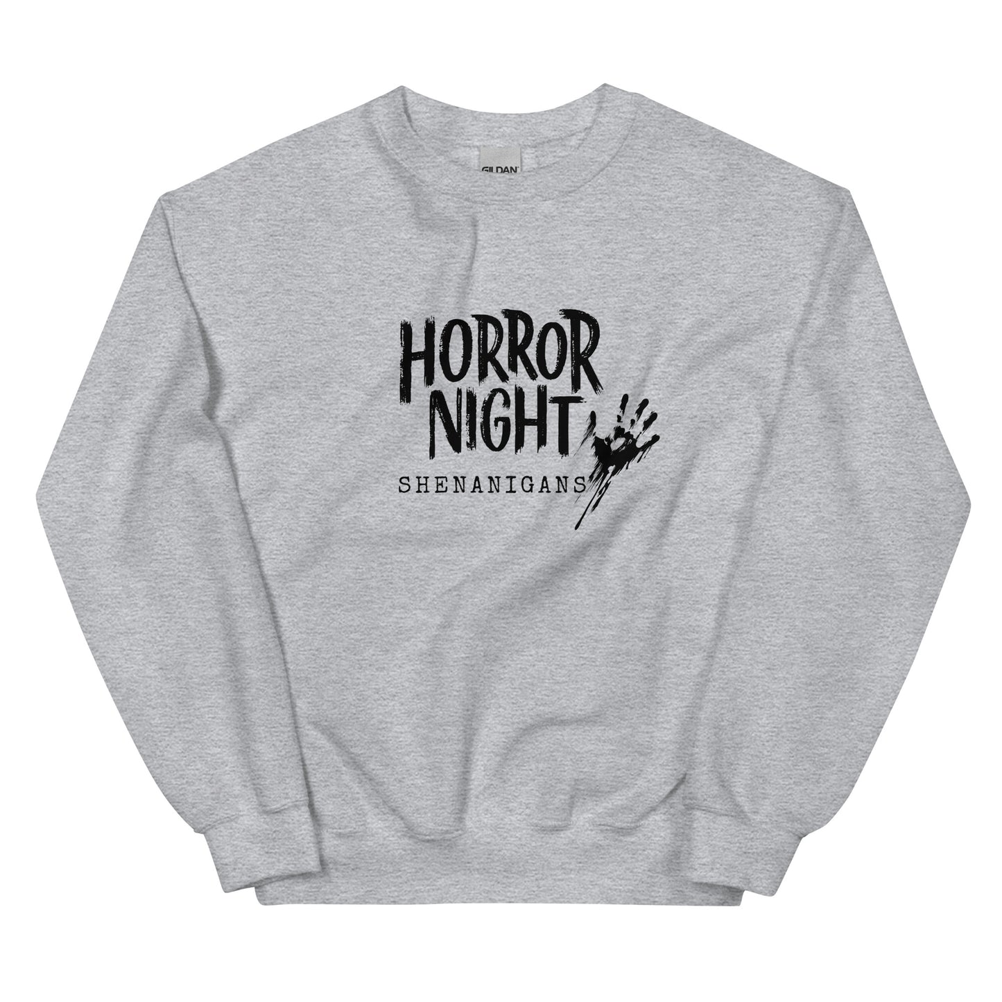 Horror Night Shenanigans Crewneck Unisex Sweatshirt