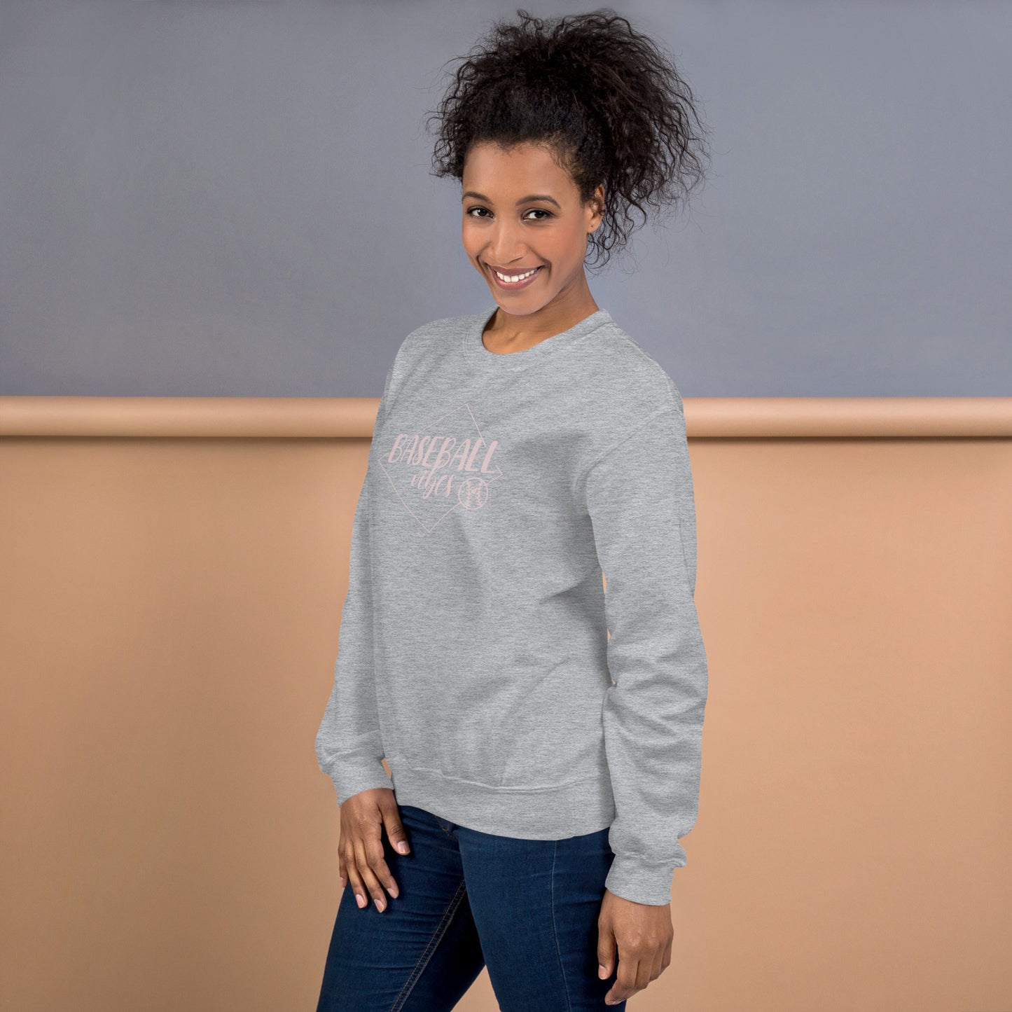 Baseball Vibes Unisex Sweatshirt
