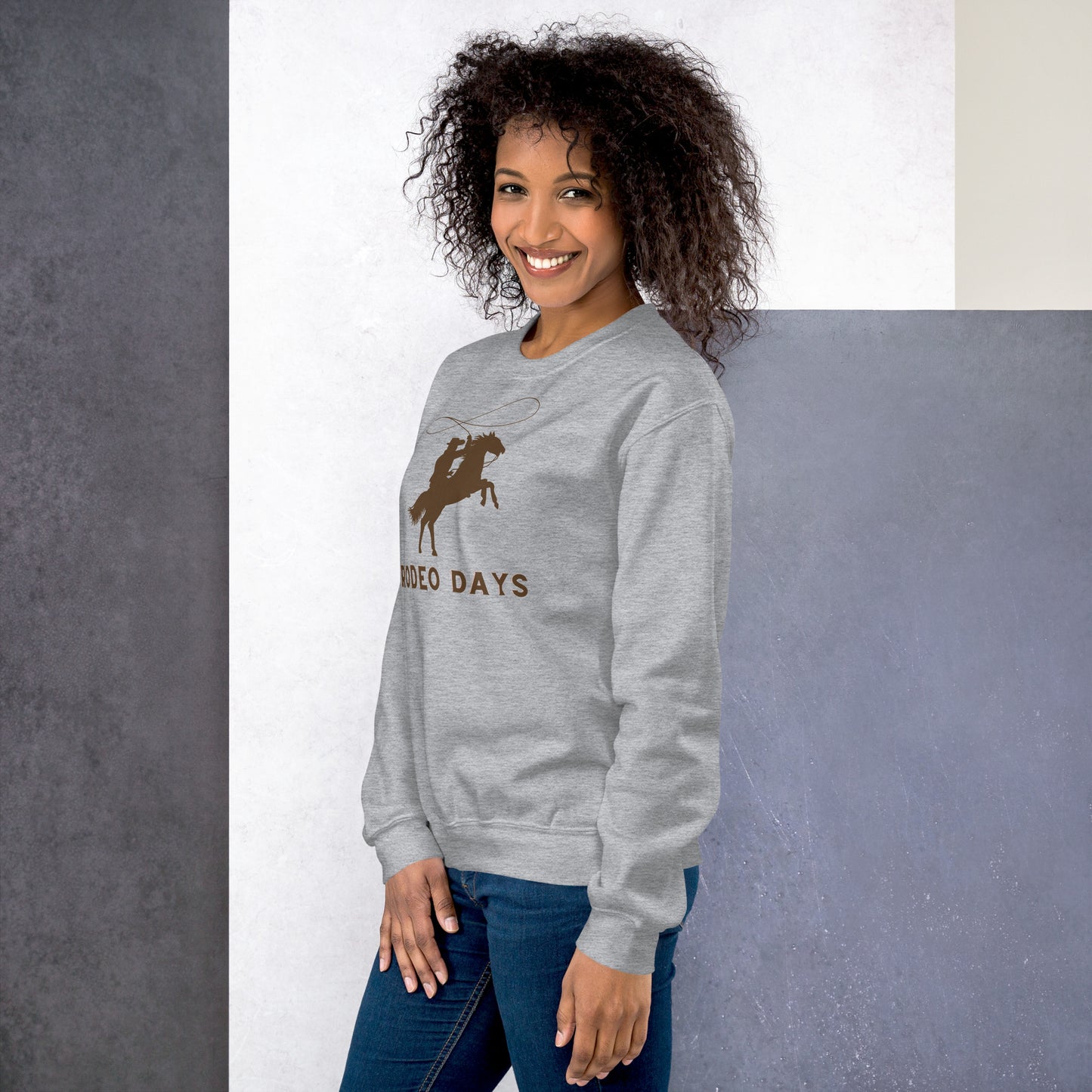 Rodeo Days Cowboy Unisex Sweatshirt
