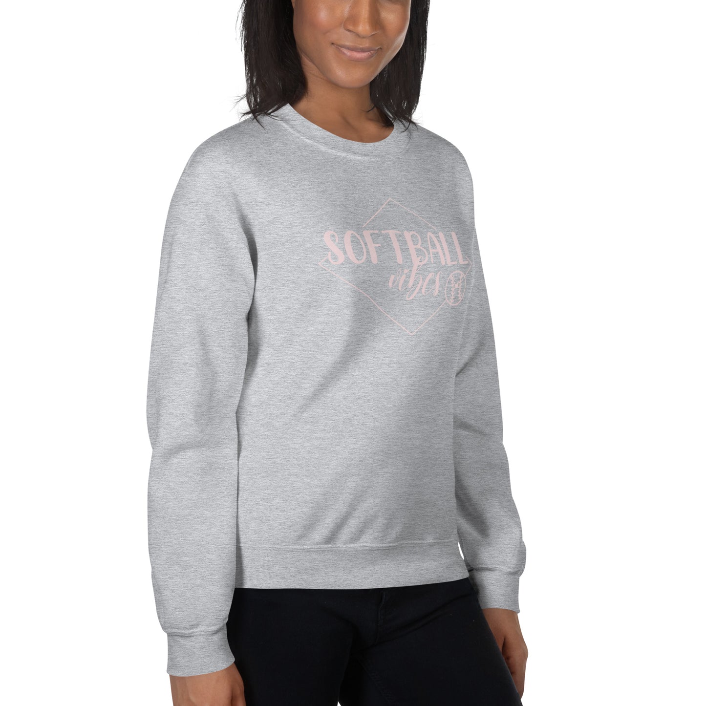 Softball Vibes Unisex Sweatshirt