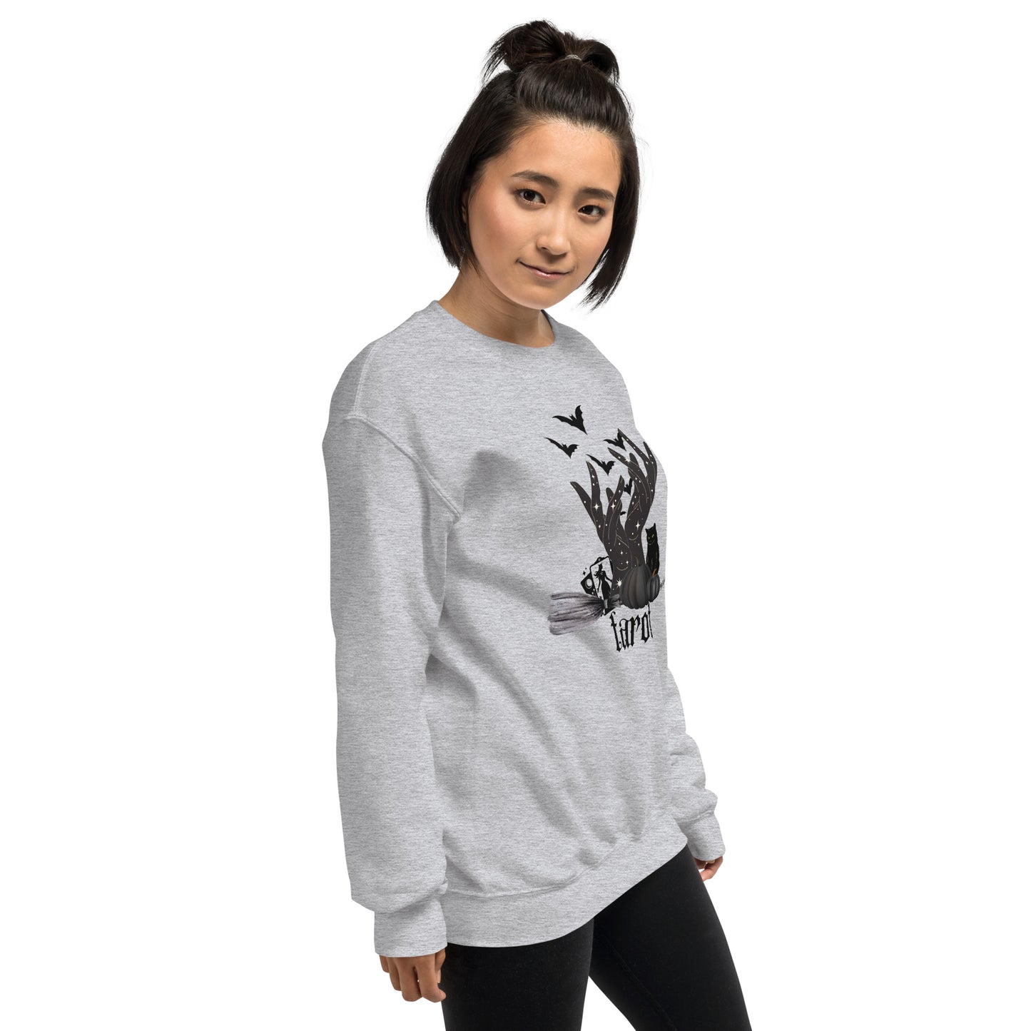 Halloween Tarot Reader Unisex Sweatshirt