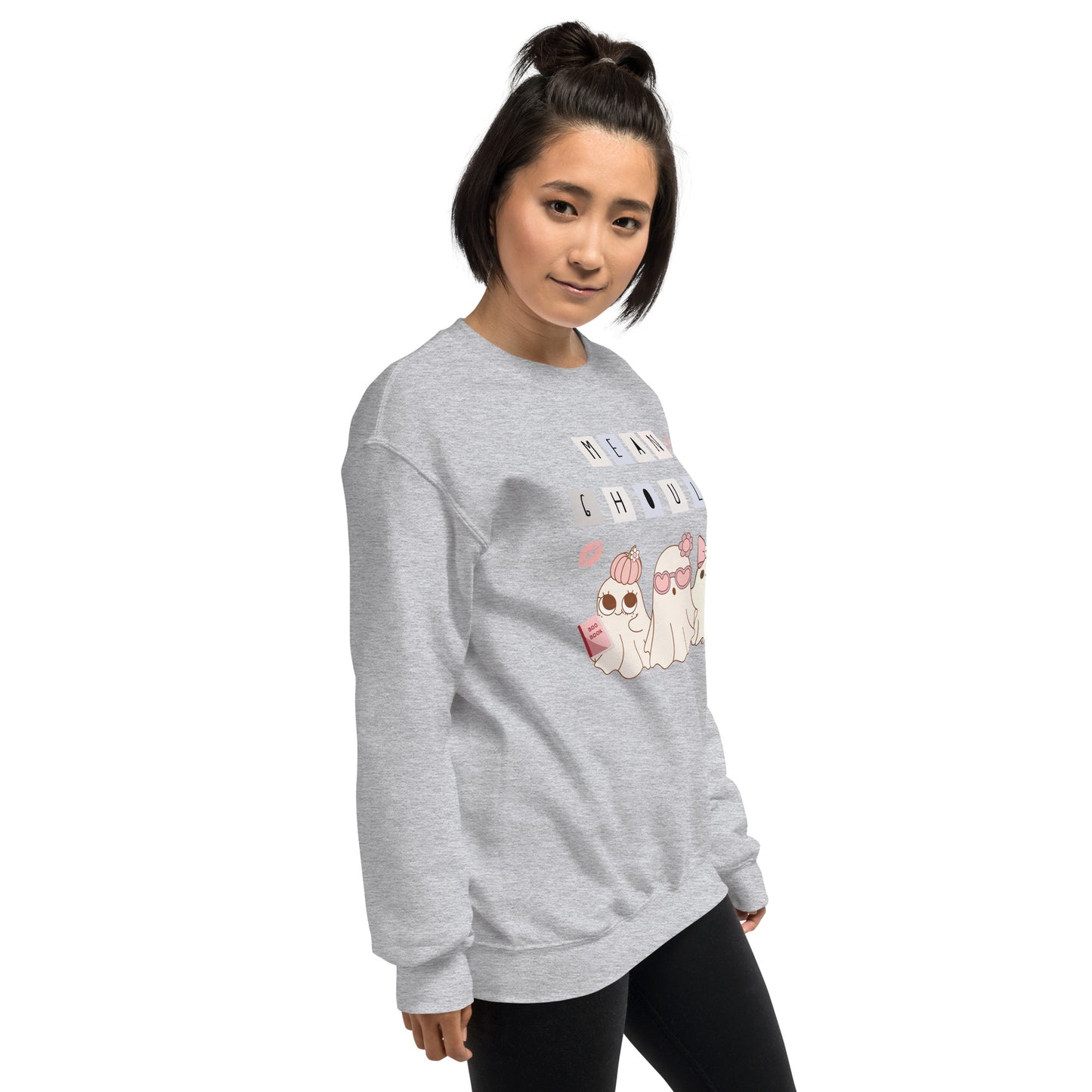 Mean Ghouls "Mean Girls" Ghost Halloween Crewneck Unisex Sweatshirt