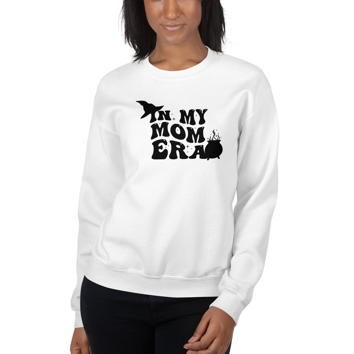 In My Witchy Mom Era Crewneck Halloween Sweatshirt | Mom Era | Halloween Sweatshirt | Fall Sweatshirt