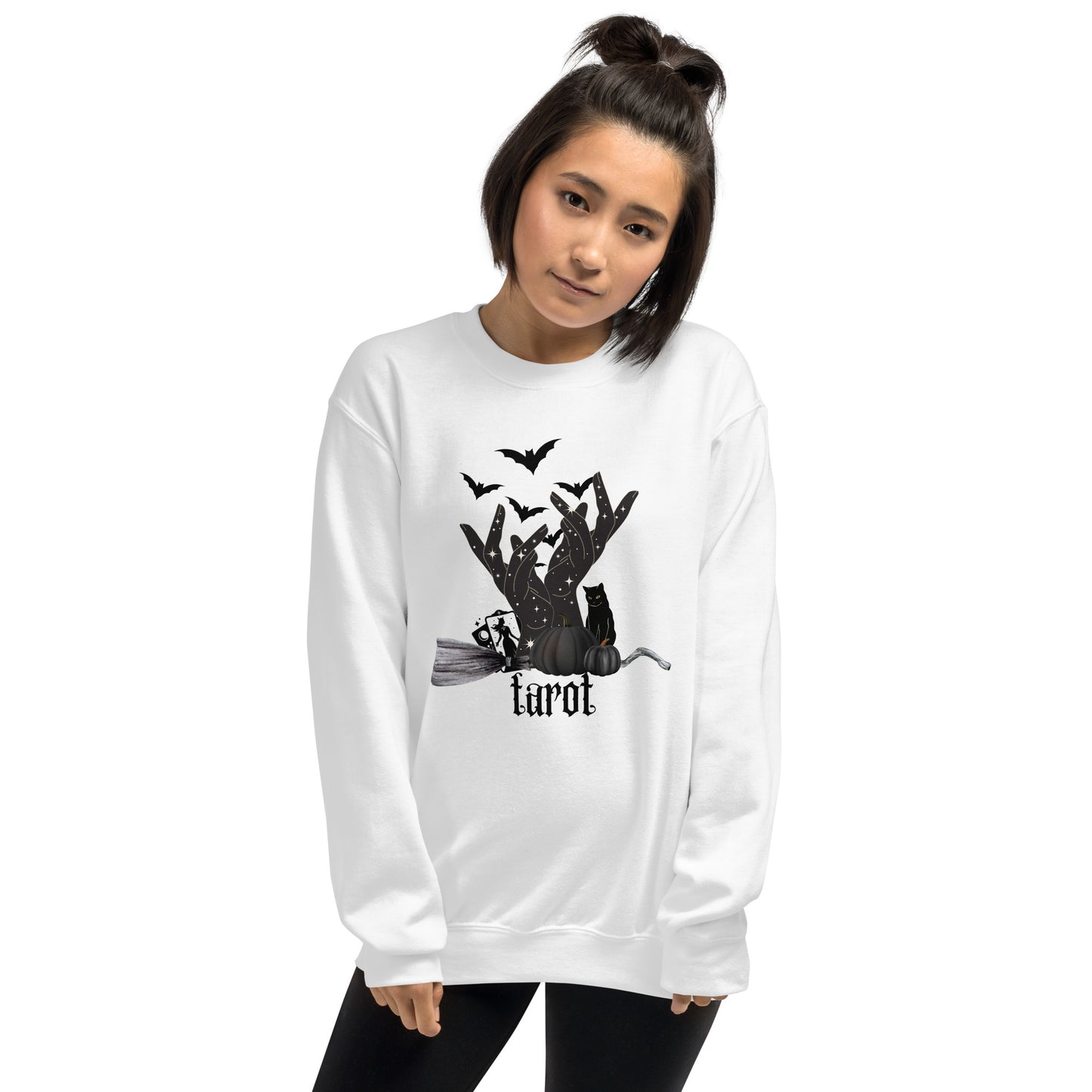Halloween Tarot Reader Unisex Sweatshirt