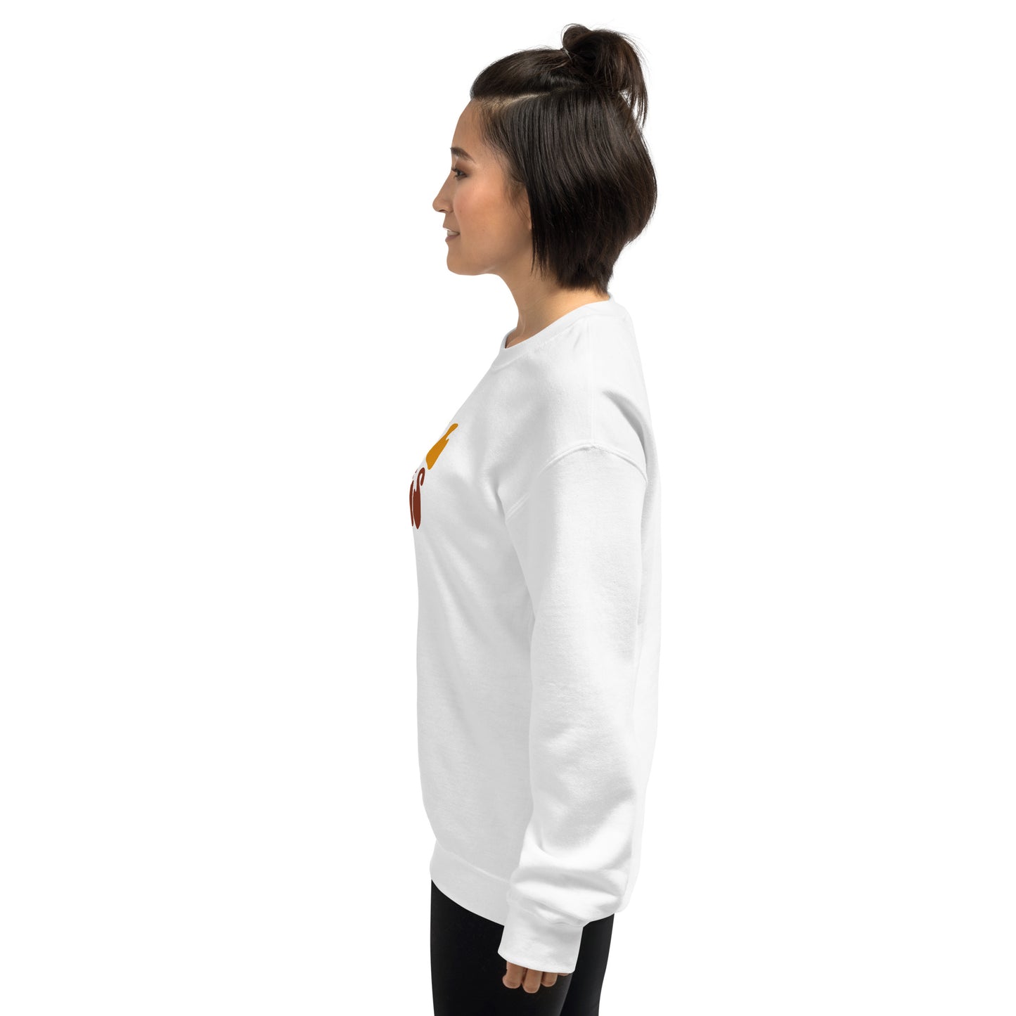 Fall Vibes with Bow Crewneck Unisex Sweatshirt | Cozy Fall Sweatshirt