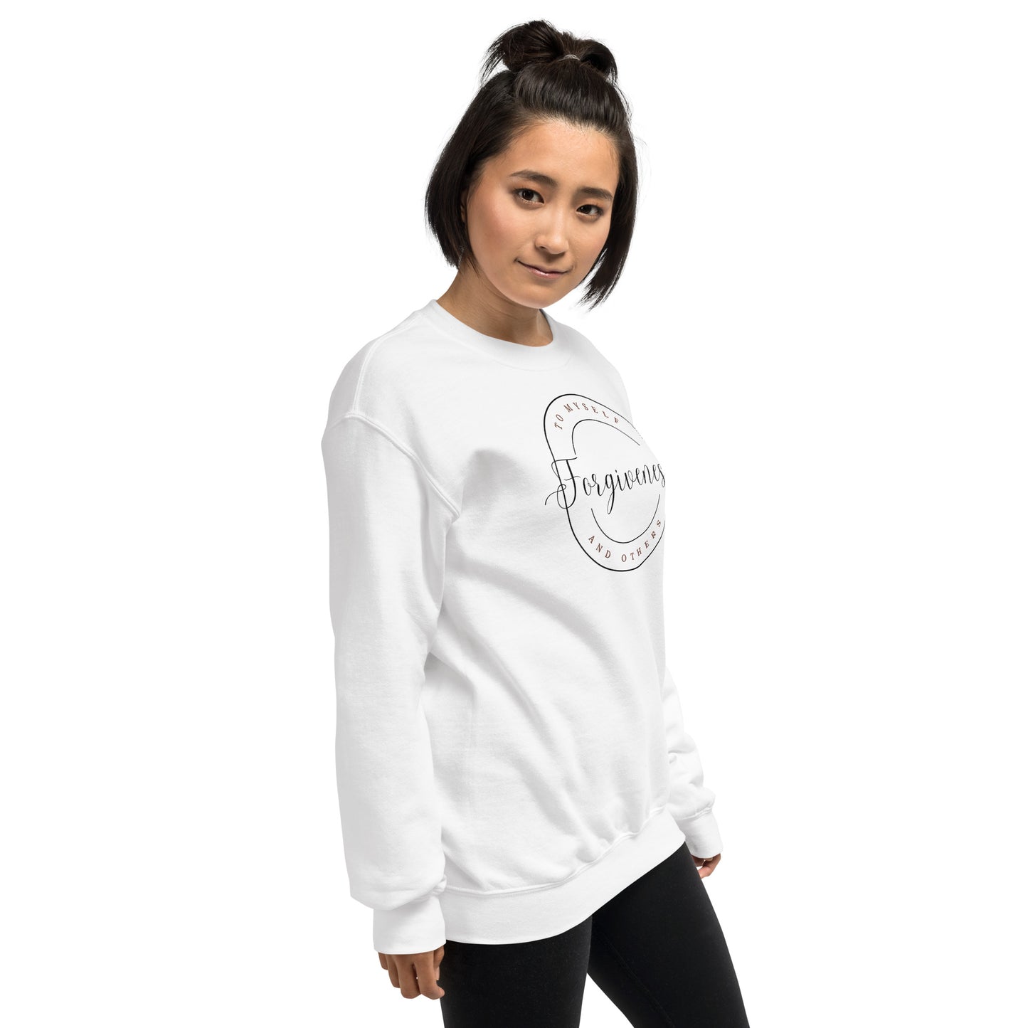 Forgiveness to Myself and Others Inspirational Unisex Sweatshirt