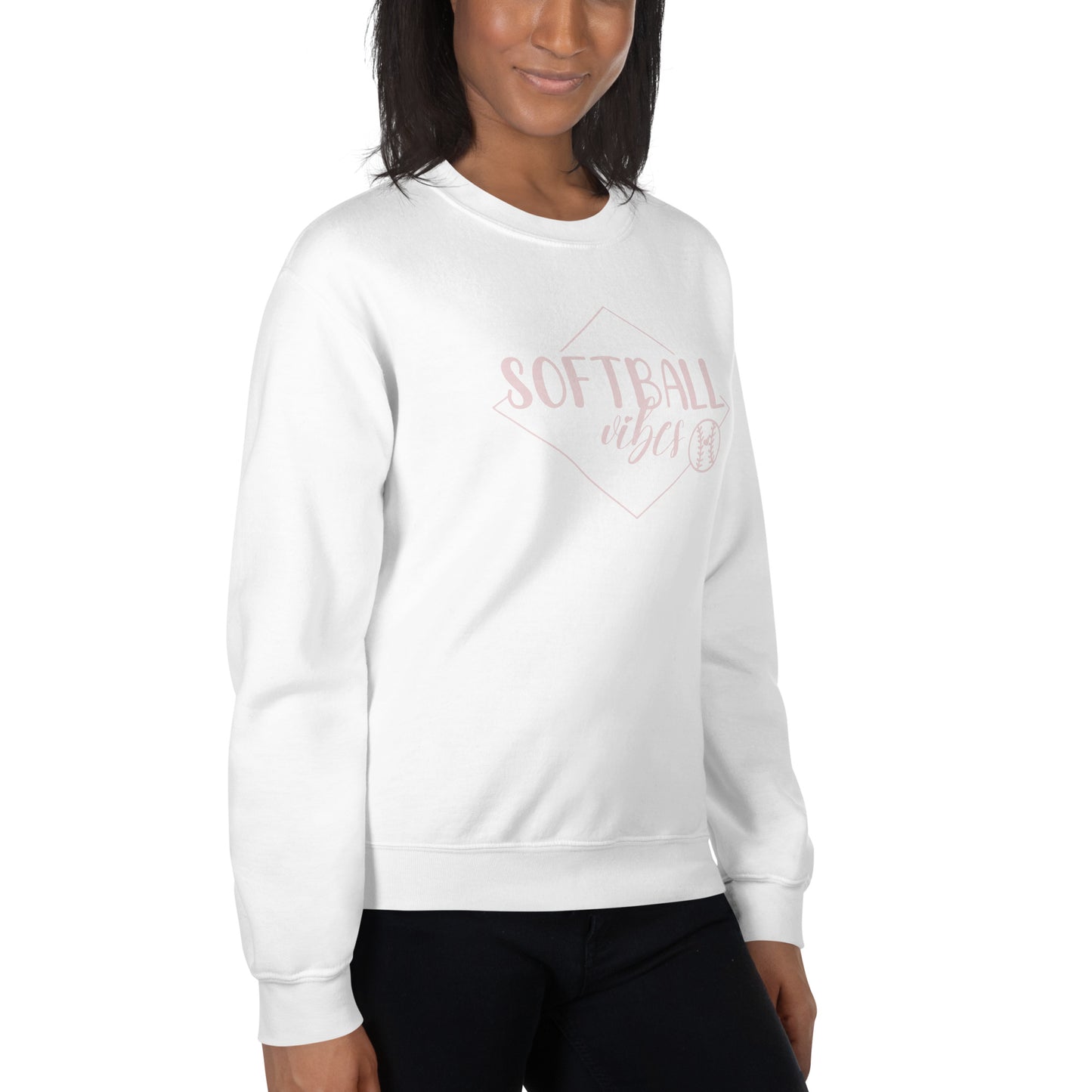 Softball Vibes Unisex Sweatshirt