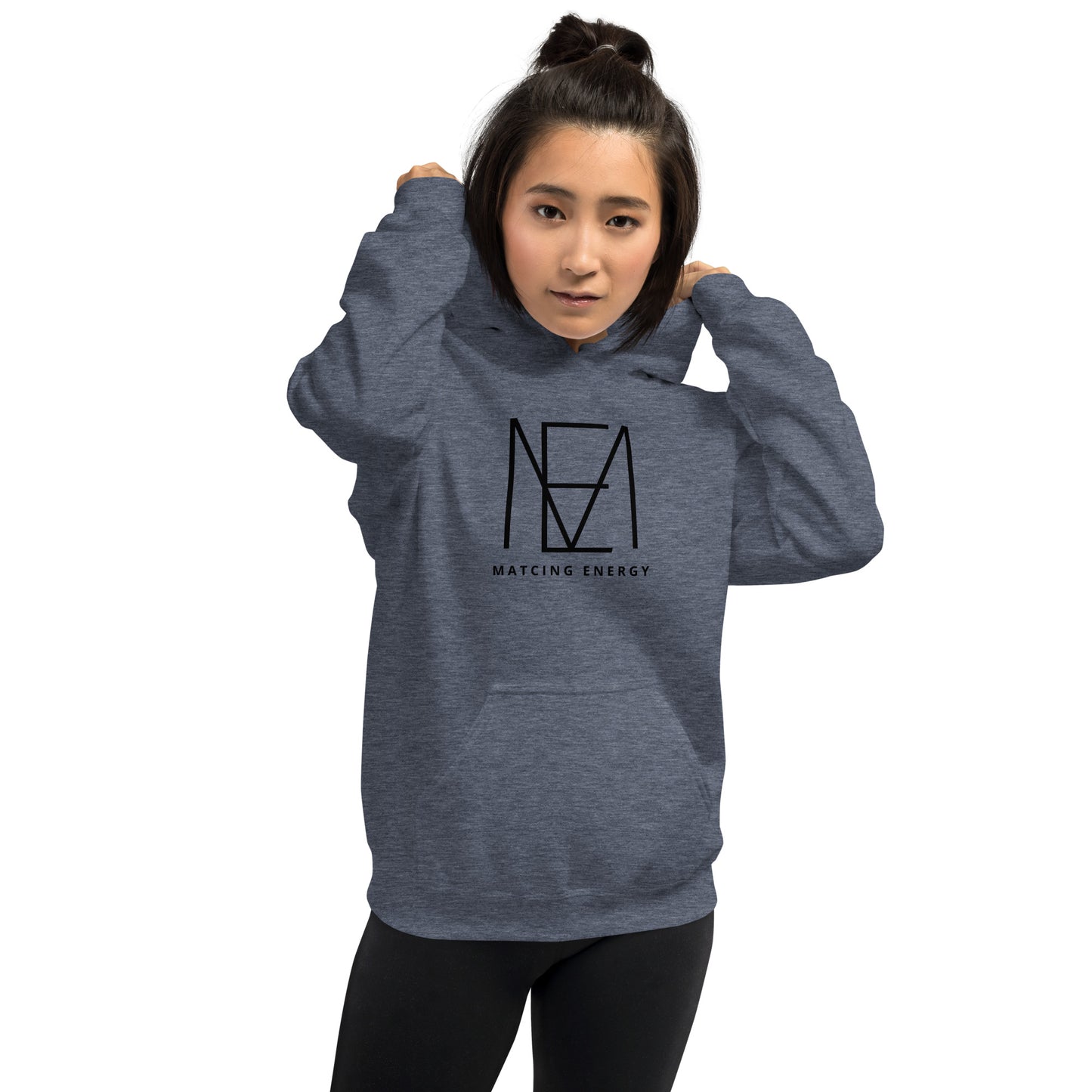 Matching Energy Words Mashup Unisex Hoodie