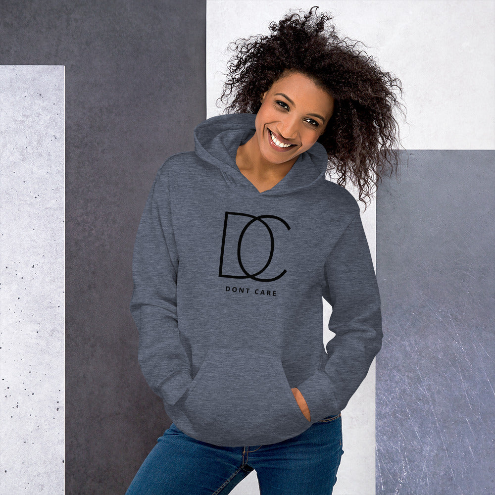 Dont Care Word Mashup Unisex Hoodie
