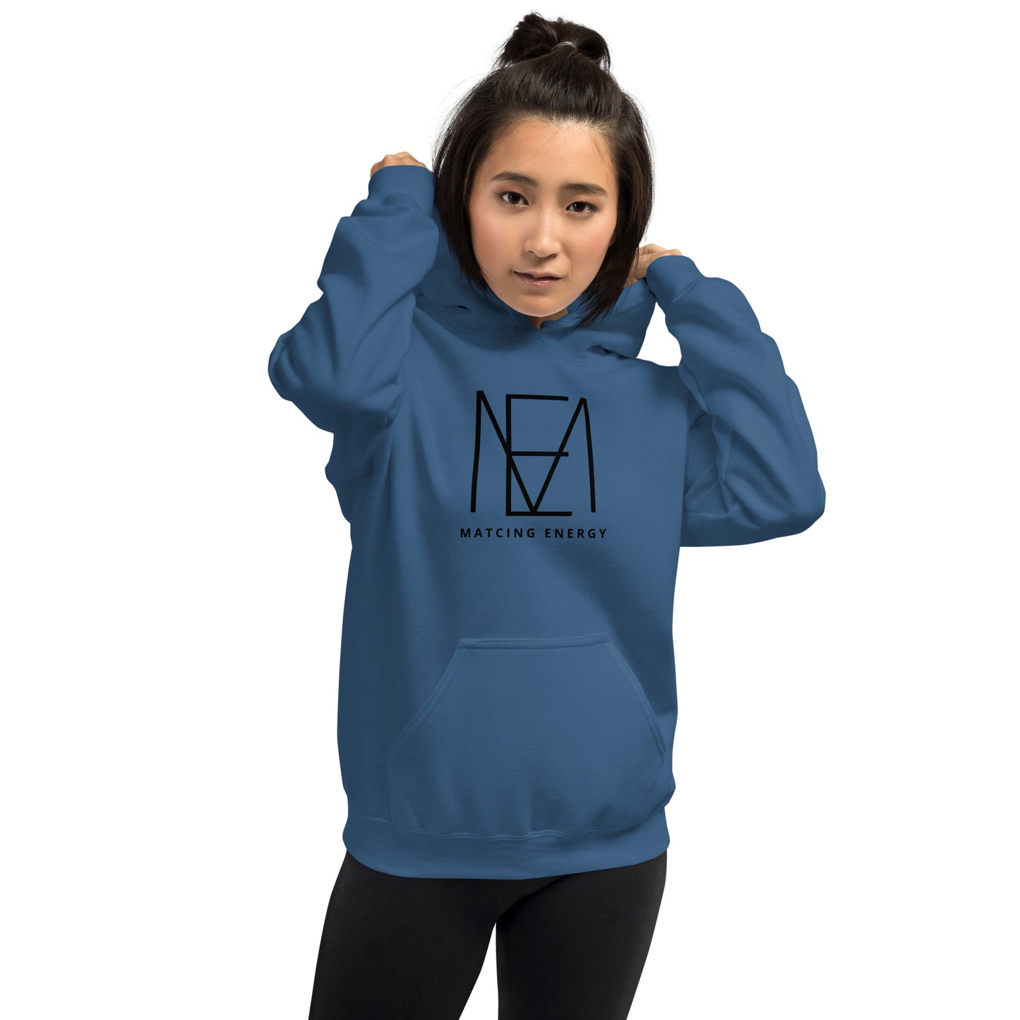 Matching Energy Words Mashup Unisex Hoodie