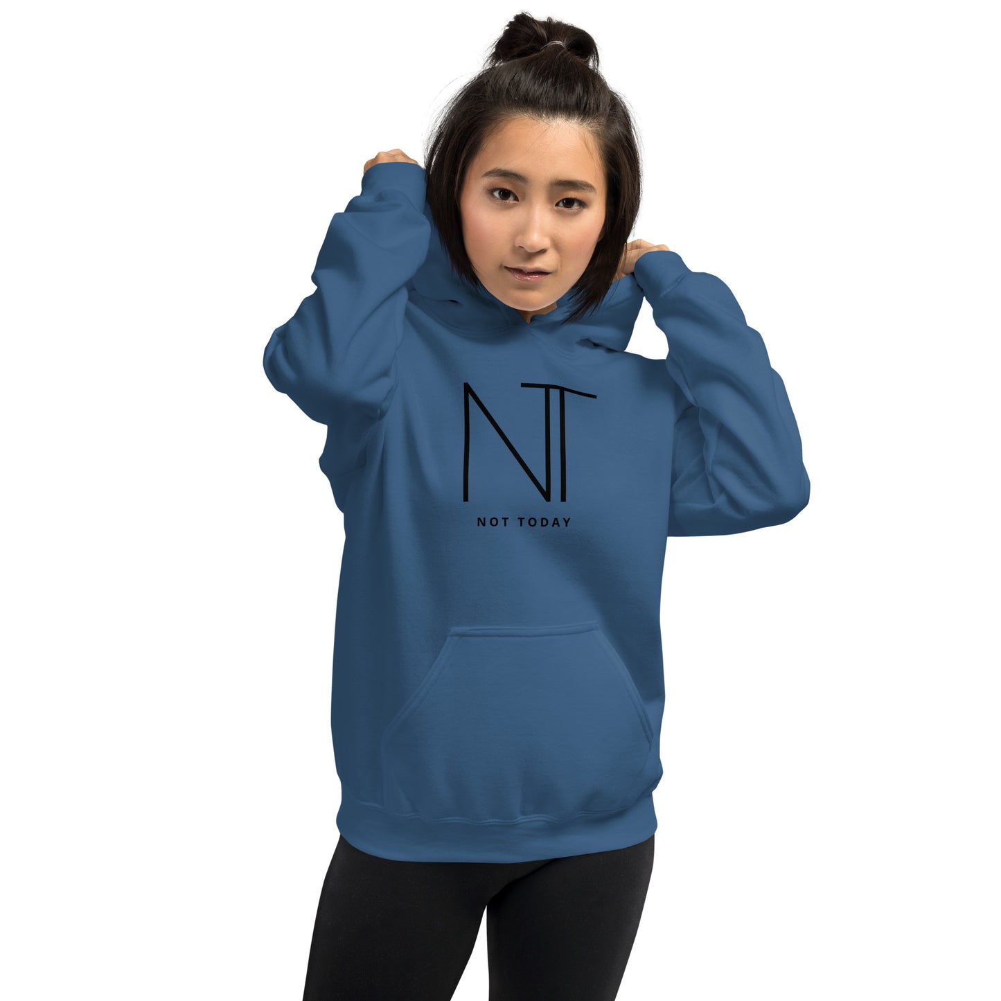 Not Today Word Mashup Unisex Hoodie