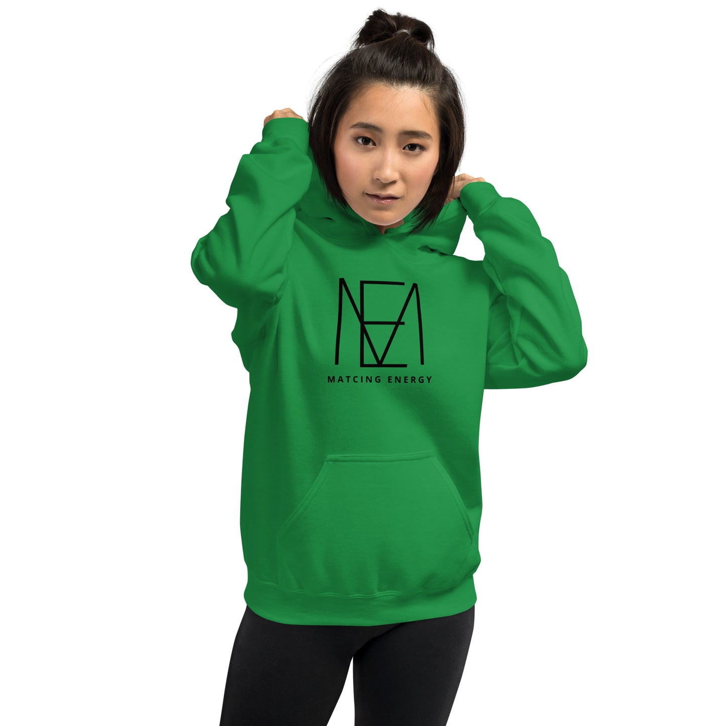Matching Energy Words Mashup Unisex Hoodie