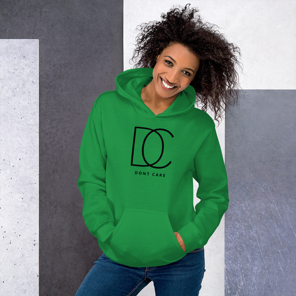 Dont Care Word Mashup Unisex Hoodie