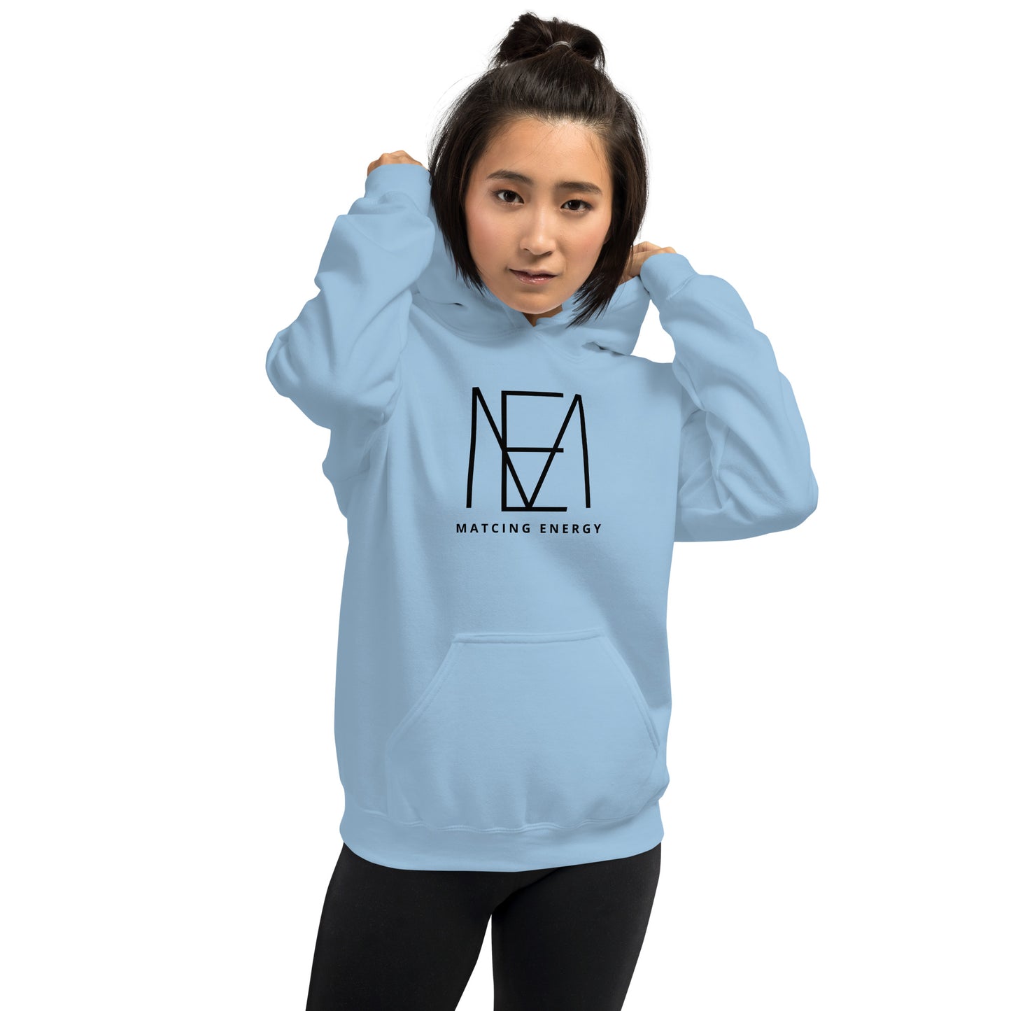 Matching Energy Words Mashup Unisex Hoodie