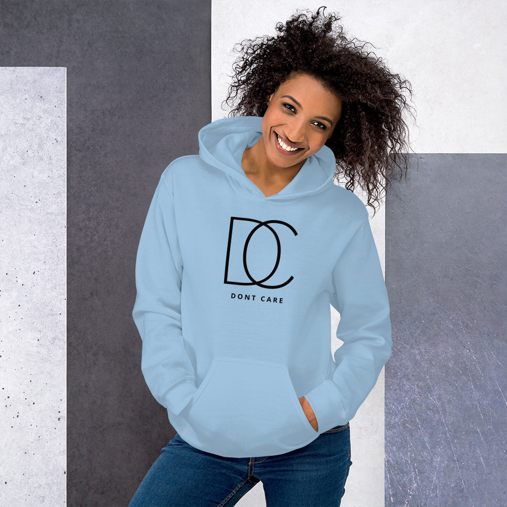 Dont Care Word Mashup Unisex Hoodie