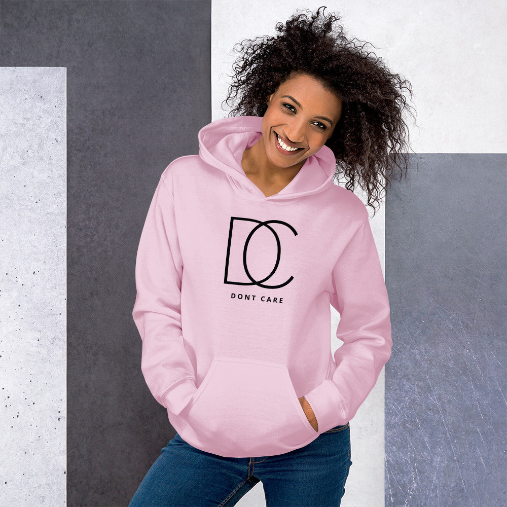 Dont Care Word Mashup Unisex Hoodie