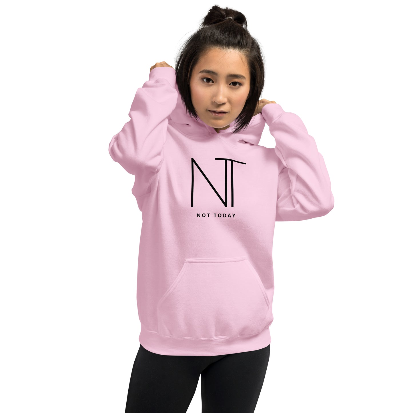 Not Today Word Mashup Unisex Hoodie