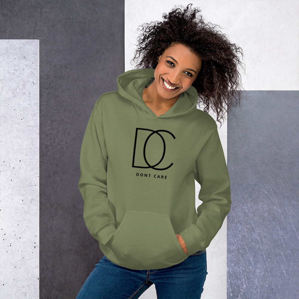 Dont Care Word Mashup Unisex Hoodie