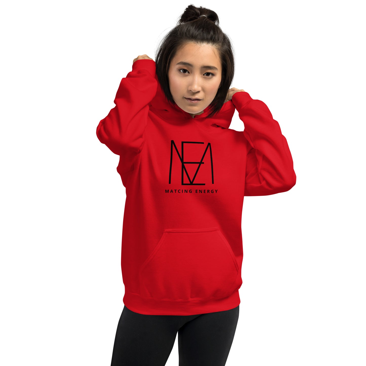 Matching Energy Words Mashup Unisex Hoodie