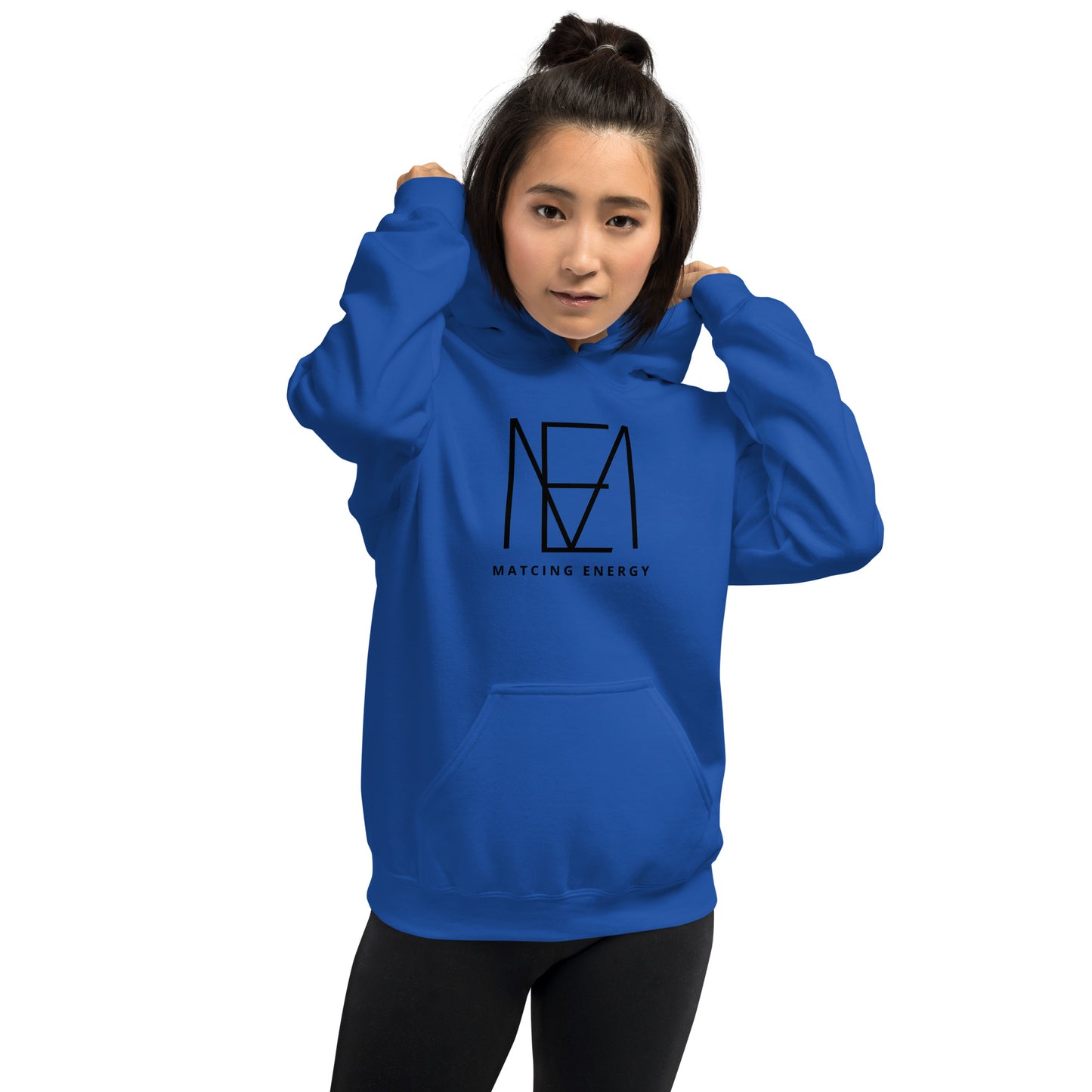 Matching Energy Words Mashup Unisex Hoodie