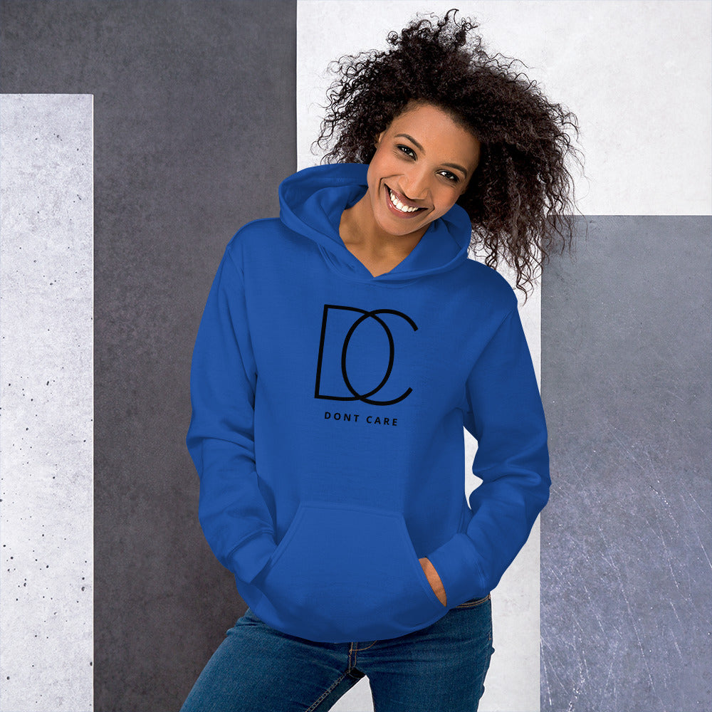 Dont Care Word Mashup Unisex Hoodie