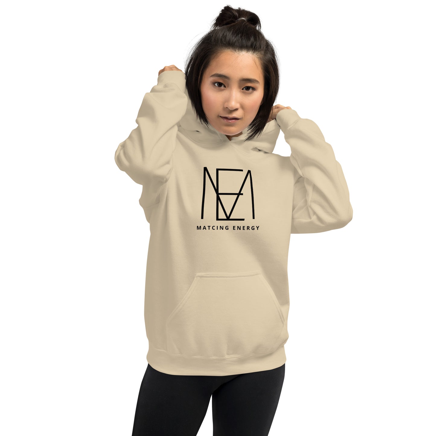Matching Energy Words Mashup Unisex Hoodie