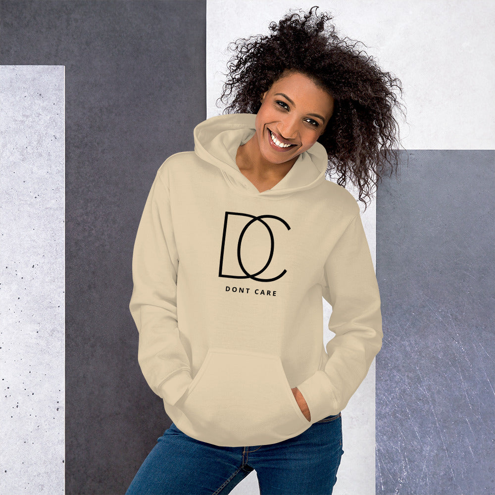 Dont Care Word Mashup Unisex Hoodie