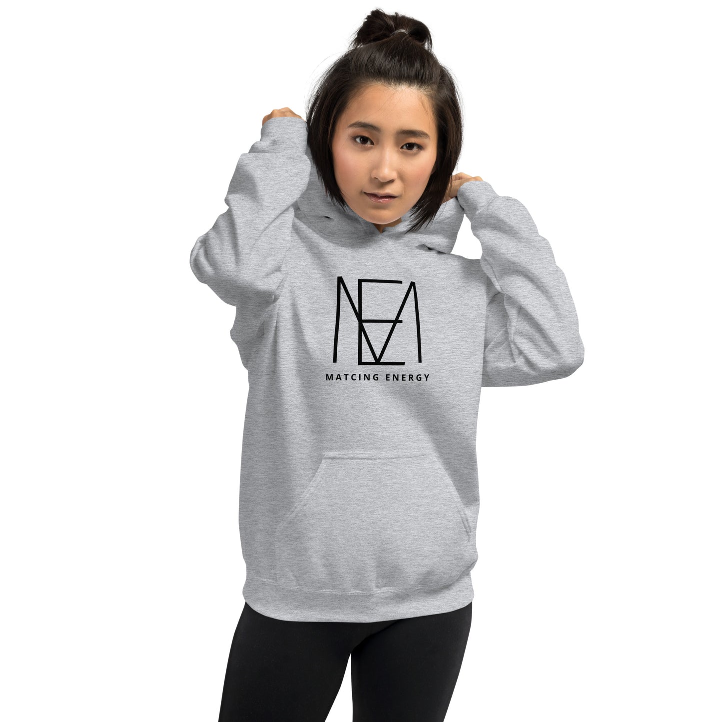Matching Energy Words Mashup Unisex Hoodie
