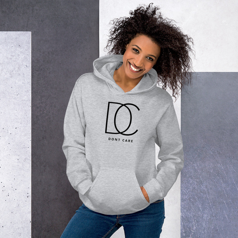 Dont Care Word Mashup Unisex Hoodie