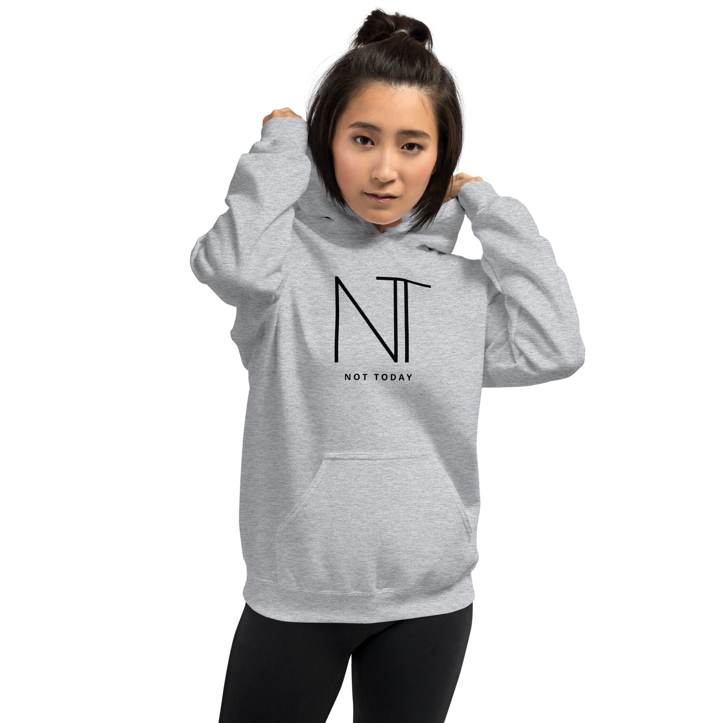 Not Today Word Mashup Unisex Hoodie