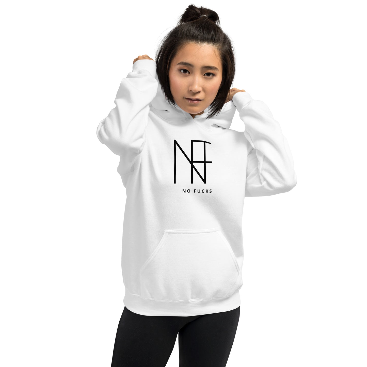 No F*cks Word Mashup Unisex Hoodie