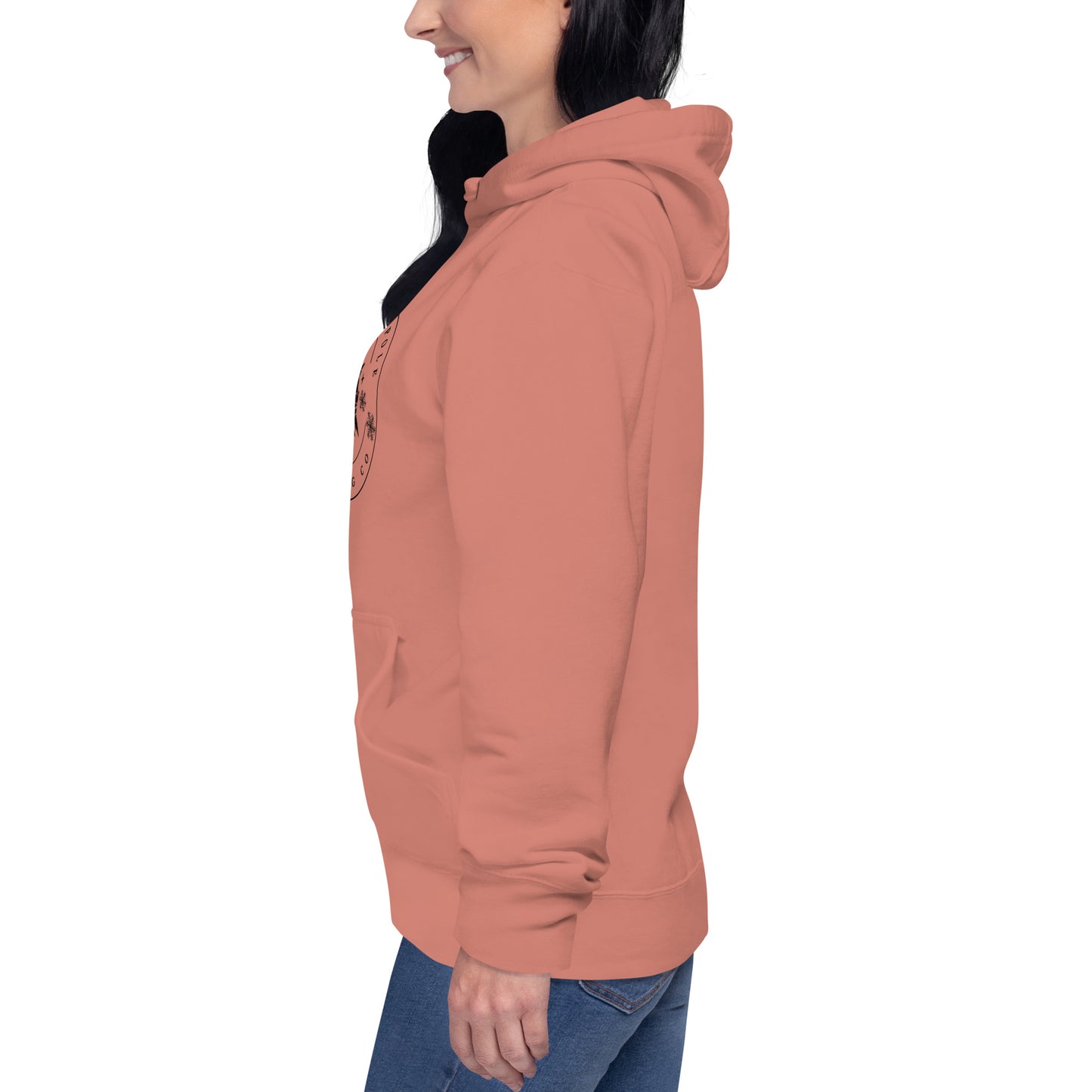 North Pole Brewing Company Premium Skeleton Skull Coffee Unisex Hoodie
