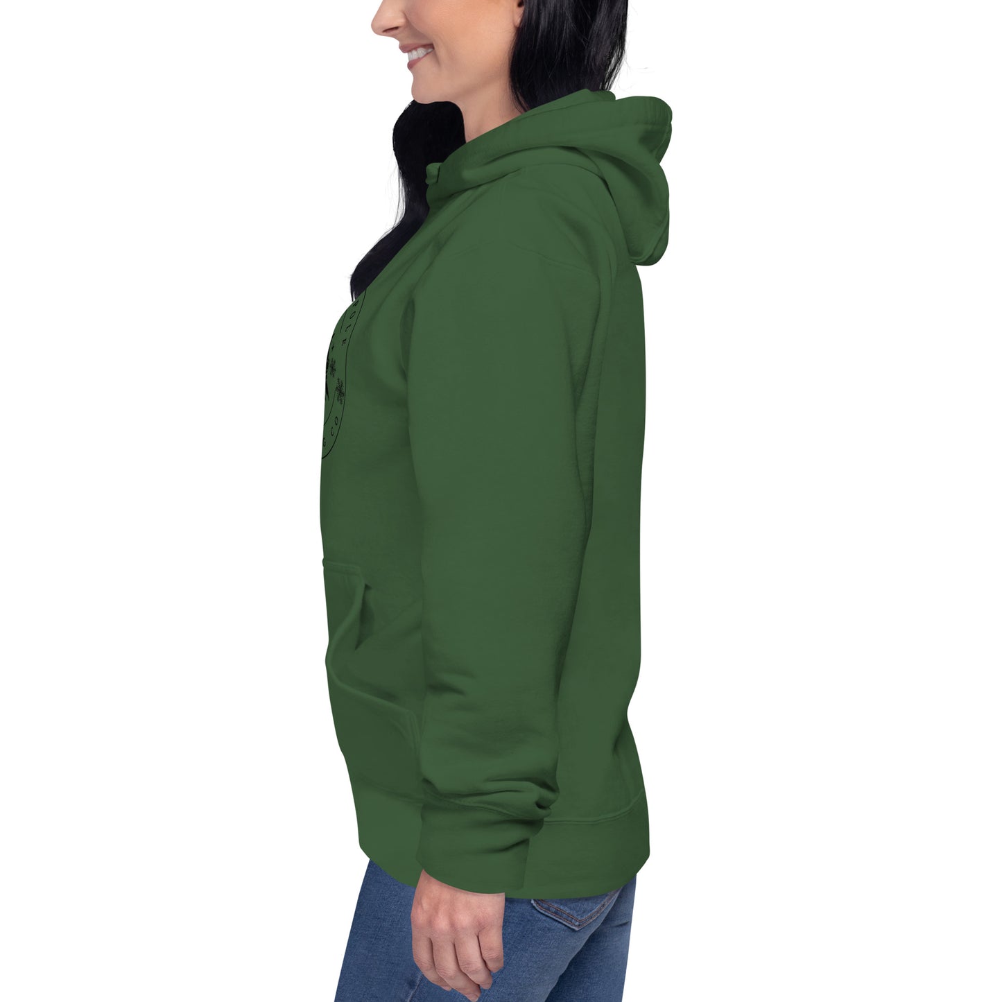 North Pole Brewing Company Premium Skeleton Skull Coffee Unisex Hoodie