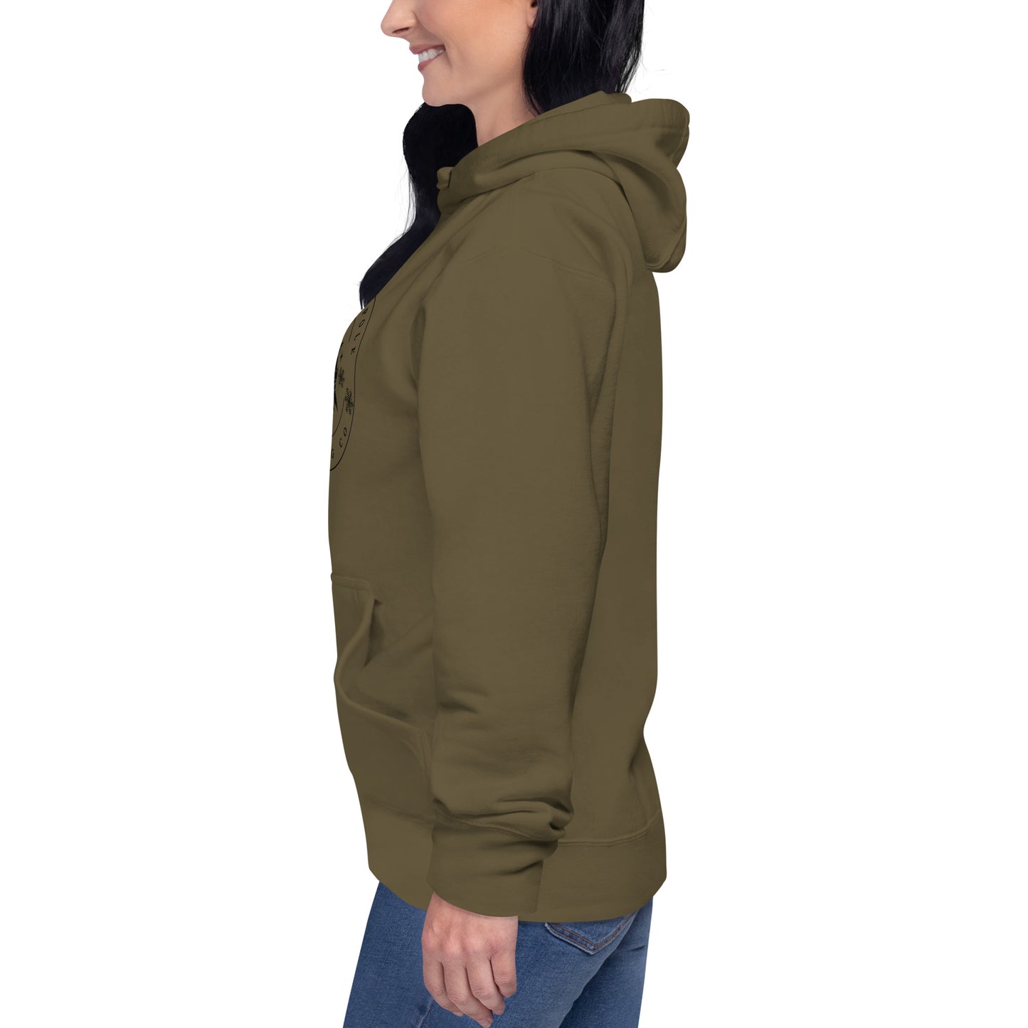 North Pole Brewing Company Premium Skeleton Skull Coffee Unisex Hoodie