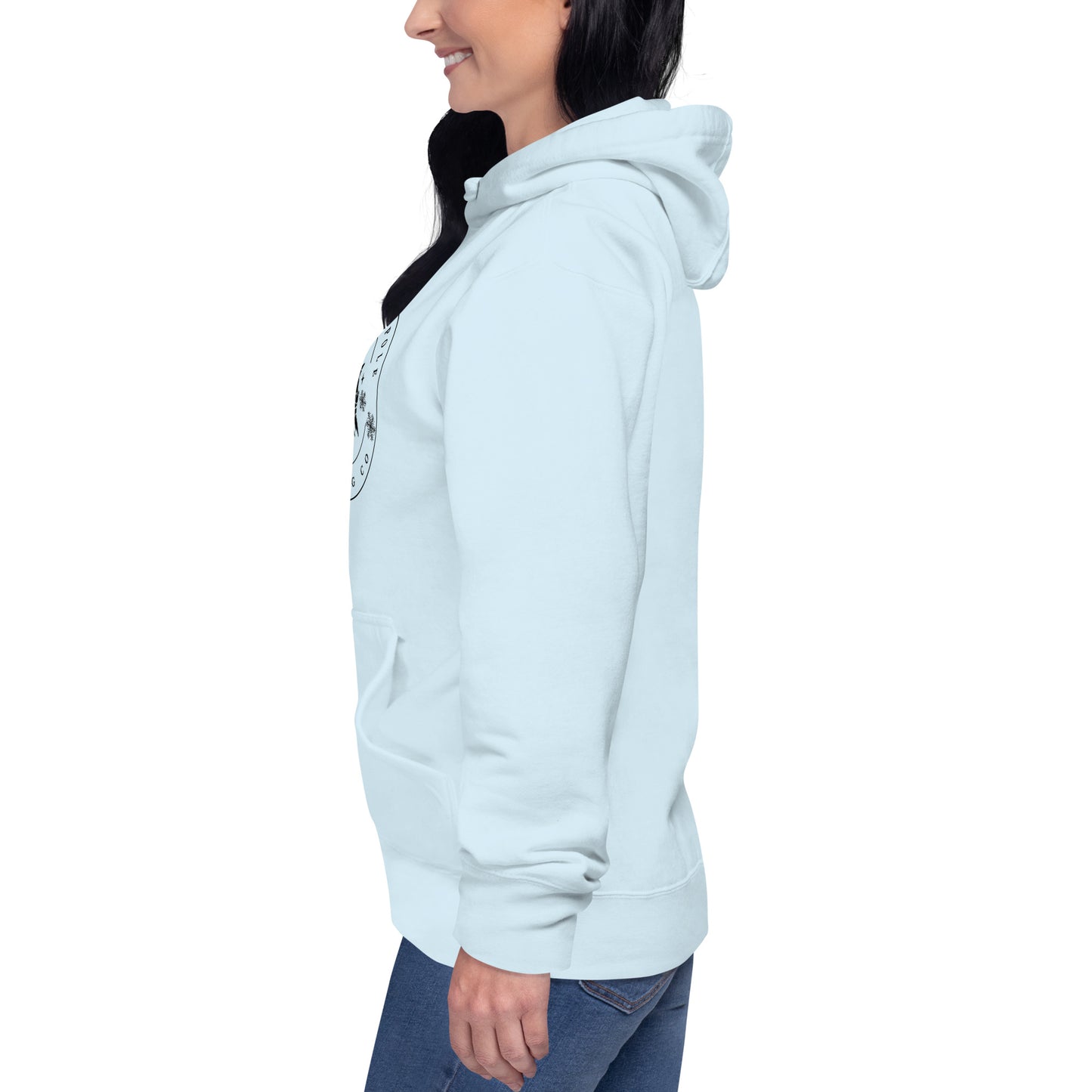 North Pole Brewing Company Premium Skeleton Skull Coffee Unisex Hoodie